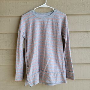 LOU & GREY x LOFT Striped Lightweight Sweater, Womens Size XS